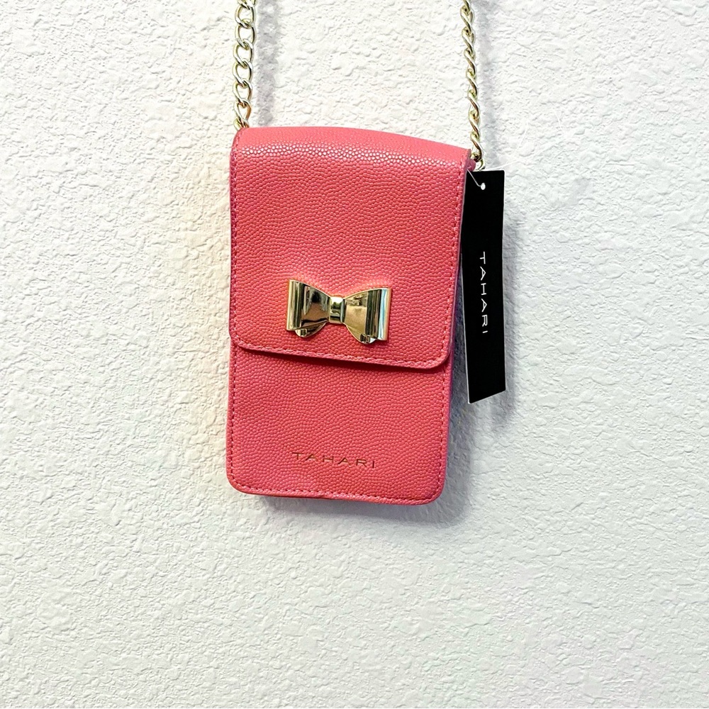 Tahari Pink Crossbody Purse (NWT)